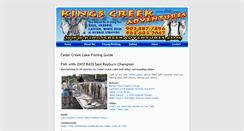 Desktop Screenshot of kingscreekadventures.com